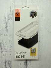 Spigen GLAStR EZ Fit Privacy 2 Pack Screen Protectors iPhone 17 Pro AGL07928