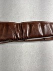 Vintage Early 1980s RedHead Leather Rifle Case Gun Sleeve Brass YKK Zipper Rare — photo 7