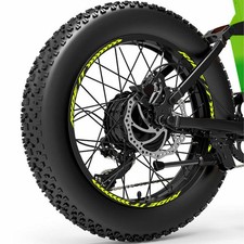 Kit d'autocollants jantes vélo Fat Bike VTT 20-26-29'' roues de montagne...