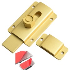Space-saving For Home Security Aluminum Alloy Lock Household Door Latch Exquisit