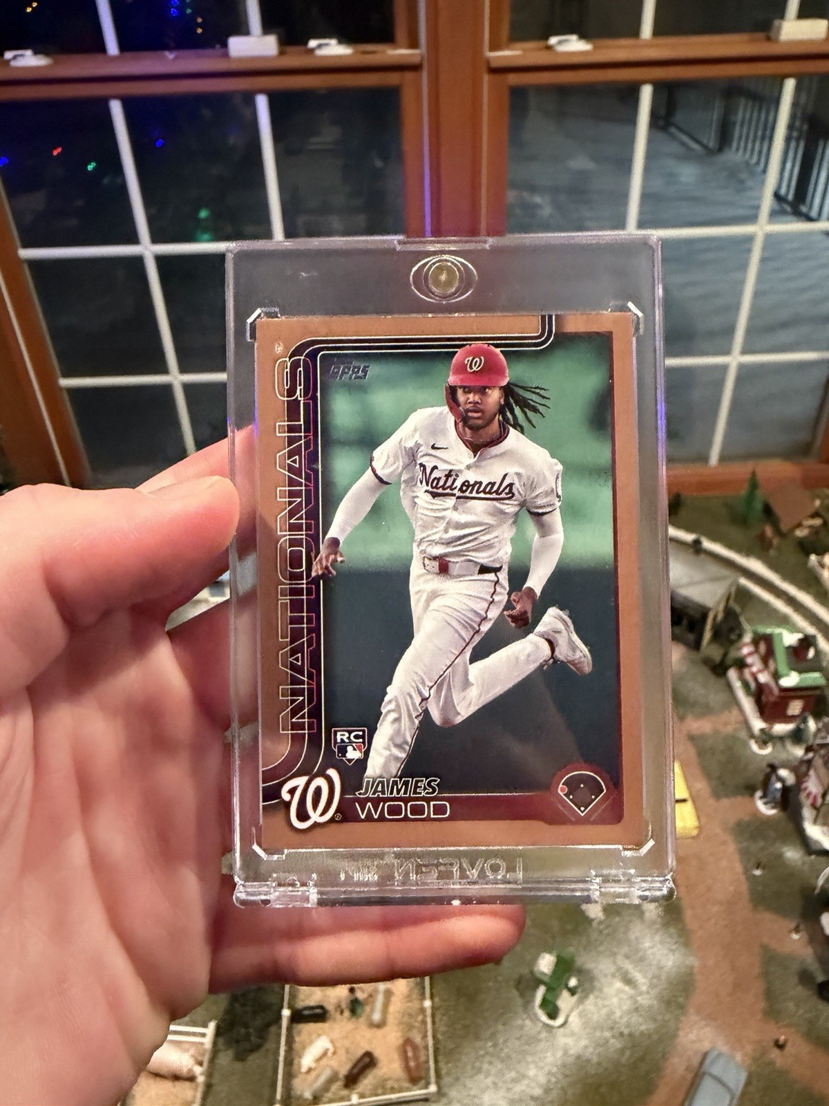 2025 Topps- James Wood Gold 1694/2025 #181 Rookie (RC)