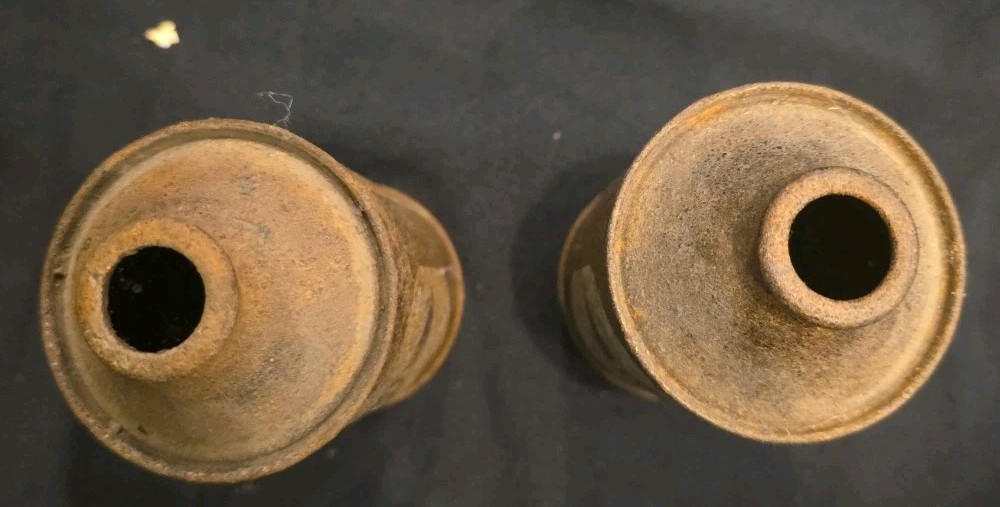 Two Grain Belt Cone Top Beer Cans