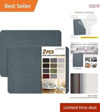 Linen Repair Patches Self-Adhesive 8x11 Inch 2 Pack Water Resistant Durable