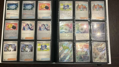 Pokemon Black bolt 132 cards reverse holo, pokeball, master ball rare, full arts