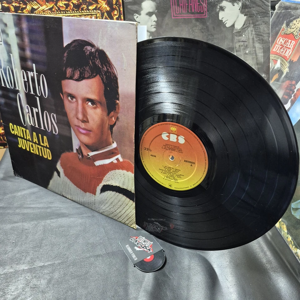 Roberto Carlos ‎– Roberto Carlos Canta A La Juventud - Latin, Pop, Vocal, 1965 - Image 4 of 4