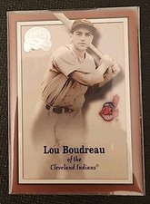 2000 Fleer Greats Of The Game #92 Lou Boudreau Cleveland Indians