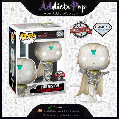 Funko Pop! Marvel WandaVision [824] - The Vision (White) (Diamond) (Special Edit