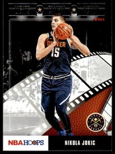 2019 HOOPS NIKOLA JOKIC 28 MINT LIGHTS CAMERA ACTION BASKETBALL DENVER NUGGETS