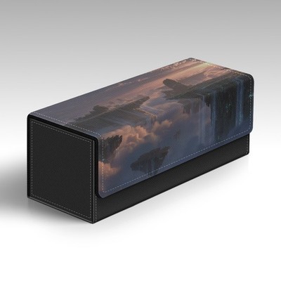 MTG Storage Box | Floating Islands Themed TCG Box Holds 600+ Cards | Unofficial