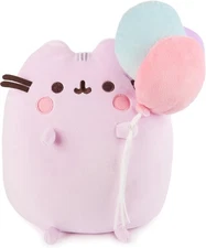 GUND Pusheen 15th Anniversary Squisheen Plush, 9.5”