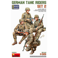 MiniArt 53024 1:35 German Tank Riders Set 2 (Resin Heads)