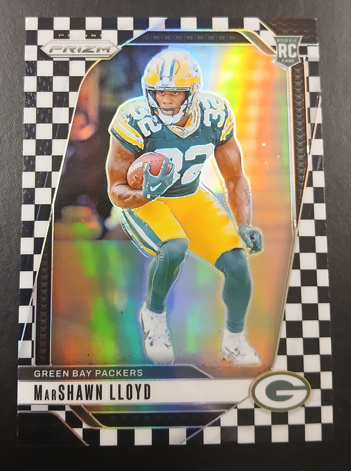 MarShawn Lloyd Panini Prizm #374 Black & White Checker
