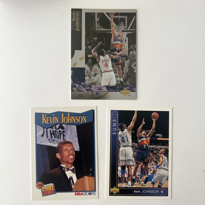 Kevin Johnson Lot of 3 Different Cards