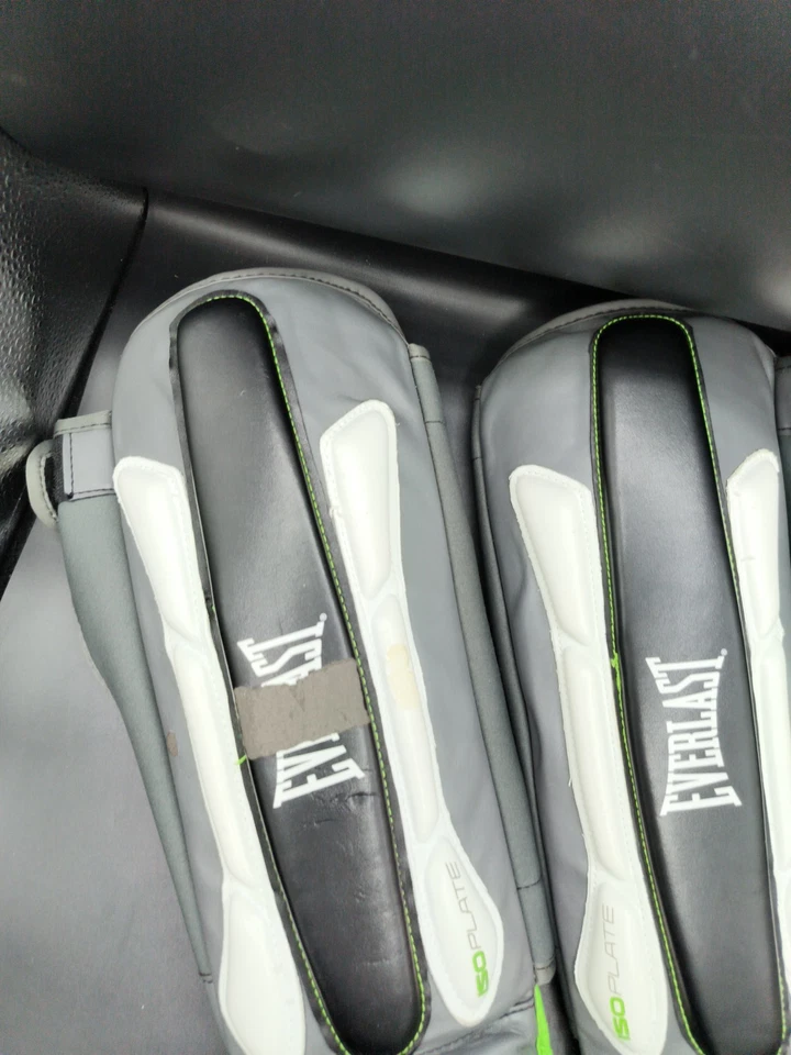 Espinilleras Everlast Iso Plate tamaño desconocido gris verde difícil de encontrar Foto 4 de 4