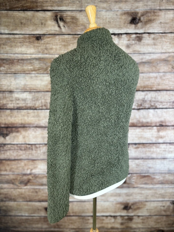 Sid Masburn Deep Pile Wool Pullover Sweater Jacket Size M - Image 3 of 4