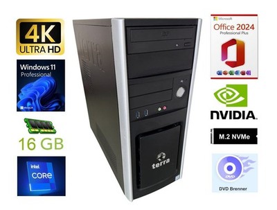 4K Office-PC | 4,2 GHz | bis 16 GB RAM | bis 6 TB | SSD | Win 11 Pro | Office 24