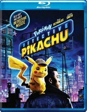 Pokémon Detective Pikachu Blu-ray Ryan Reynolds NEW