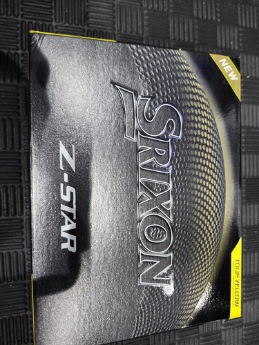 Srixon Z-Star 9 Tour Yellow Golf Balls - 1 Dozen