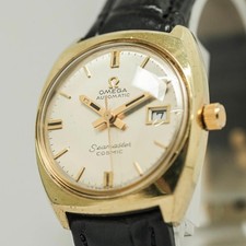 *Vintage 1960s* OMEGA Seamaster COSMIC TOOL.102 Automatic Gold Date 25mm Women's