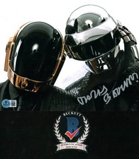 Thomas Bangalter Signed Daft Punk Legendary EDM Musician 8x10 Photo RARE BAS COA