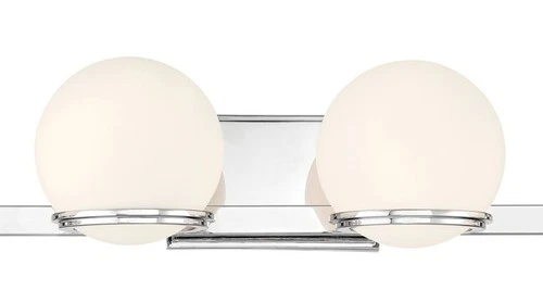 Minka Lavery 2844-L Hollywood Nights 4 Light 32"W LED Vanity - Chrome - Picture 3 of 3