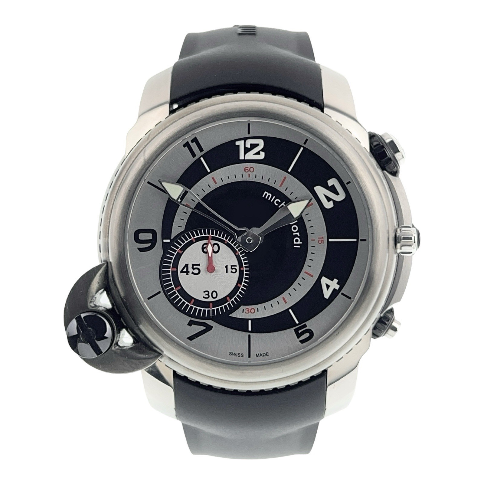 Michel Jordi 48mm Titanium Automatic Men's Watch Full Set