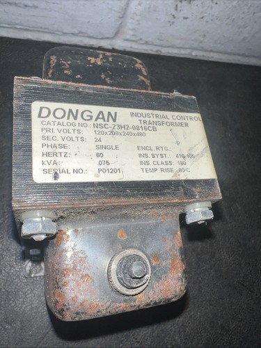 💥DONGAN 075 KVA INDUSTRIAL CONTROL TRANSFORMER 1Ø NSC-23H2-0816CB - Picture 2 of 10