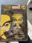 Funko Pop! Pin: Wolverine #14 Marvel X-Men Superhero NEW, SEALED