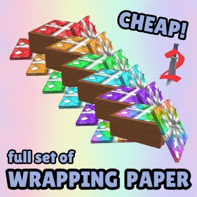   MM2 WRAPPING PAPER SET | ALL VARIANTS | CHEAP | MM2  