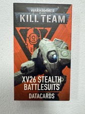 Warhammer 40K Kill Team XV26 Stealth Battlesuits Datacards pack sealed new 3826