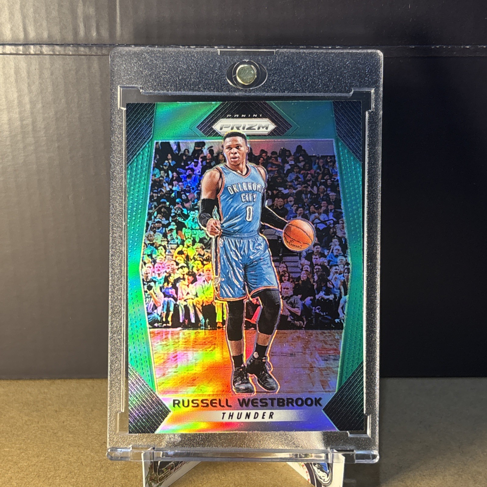 Russell Westbrook Prizm 2017-18 Green Prizm