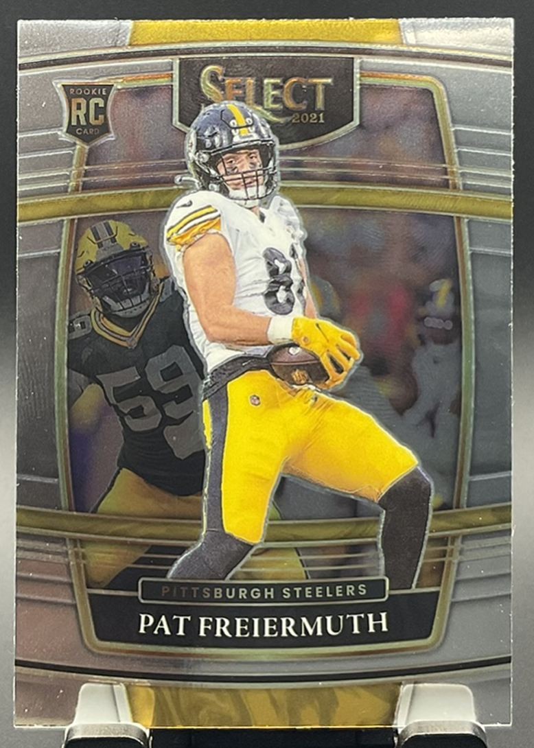2021 Panini Select Concourse Pat Freiermuth RC Pittsburgh Steelers #59