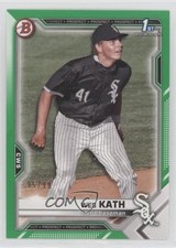 2021 Bowman Draft Green 95/99 Wes Kath #BD-43 0q1p