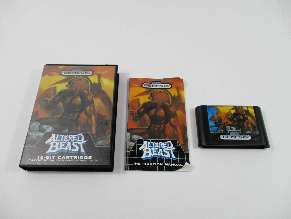 Altered Beast / Sega MegaDrive / Version Pal / Jeu Complet BE