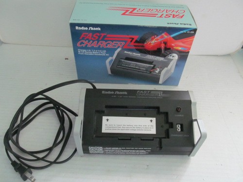 Radio Shack Fast Charger 23-226 for 4.8, 7.2 or 9.6 Volt Ni-Cd Battery Packs