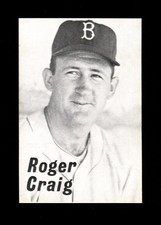 1975 Ed Broder 1955 WORLD CHAMPION DODGERS Roger Craig NRMT OR BETTER RARE