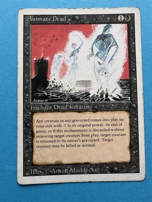 MTG - Animated Dead - Revised 3rd edition - MP