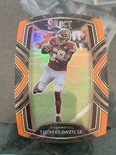 2020 Panini Select Thomas Davis Sr. ORANGE CLUB LEVEL DIE CUT PRIZM #221 C429*