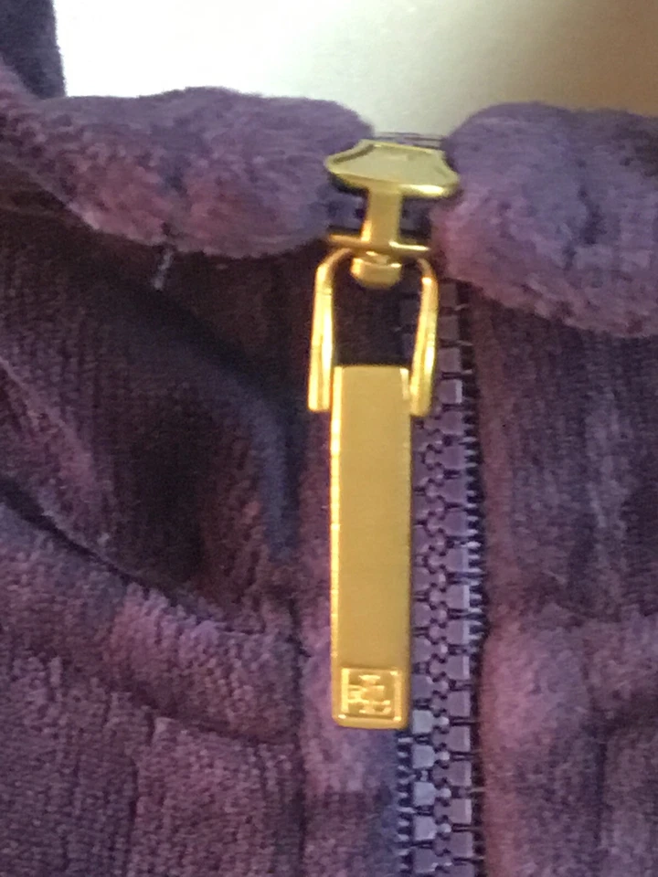 Camisa Pullover Atlético Lauren Ralph Lauren 1/4 Cremallera Top Sudadera Púrpura XL Foto 3 de 4