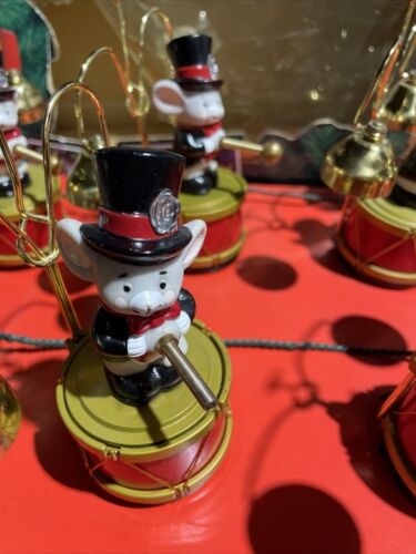 Cappelli neri Babbo Natale Marching Band Mr Christmas Topi 1992 - Foto 3 di 9