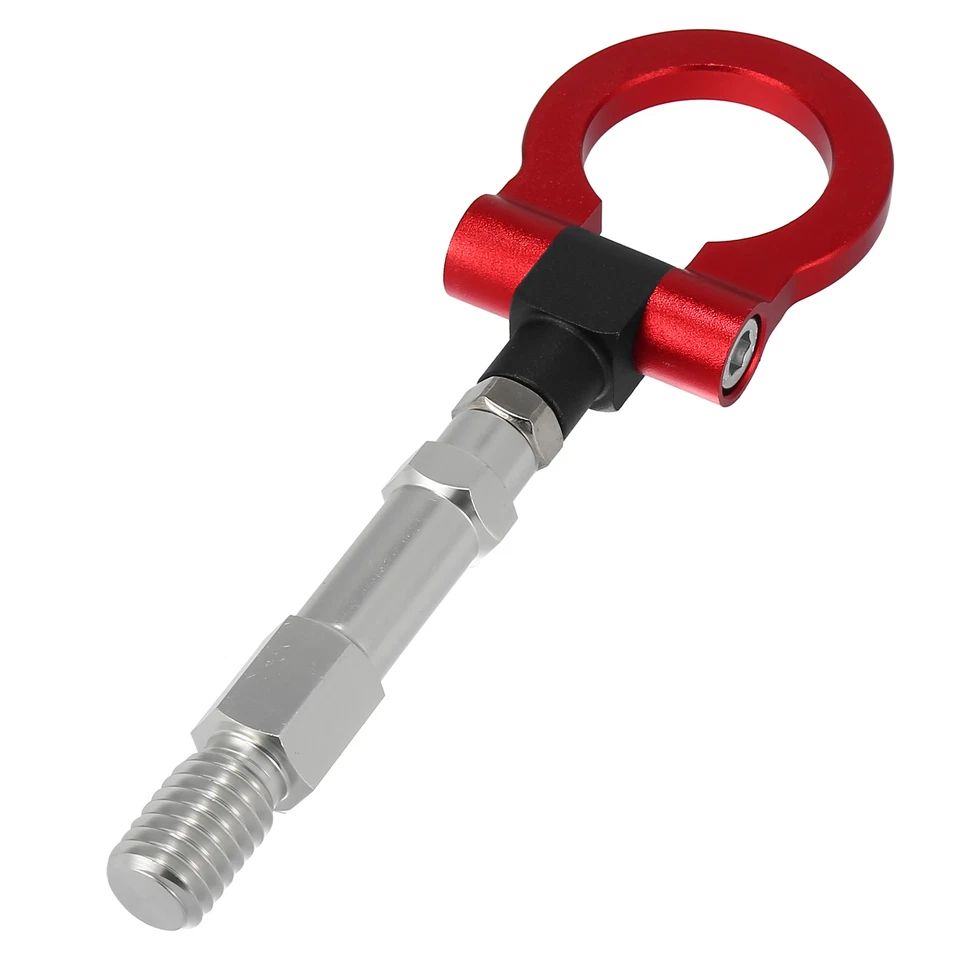 Tornillo de gancho de remolque para parachoques trasero delantero de aleación de aluminio UNO personalizado para Audi A5 S5 Foto 4 de 4