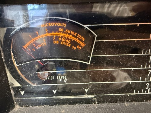 Hallicrafters SX-101 Odbiornik radiowy Vintage Szynka Sprzęt radiowy Powers On - Zdjęcie 7 z 21
