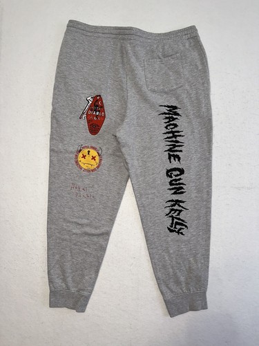 Machine Gun Kelly MGK Tickets Merch Hotel Diablo Sweatpants Joggers Rock 2XL - Picture 2 of 6