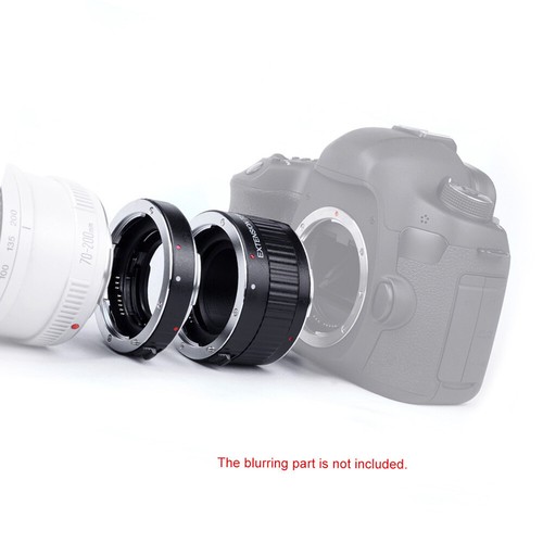 Auto Macro Extension Tube 12mm 20mm 36mm Set for Canon EF EF-S D N6R4 - Picture 4 of 12