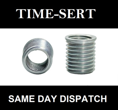 1 x Wurth M8 x 1.25 x 12mm TIME SERT® INSERT 11.7m length - for Thread ...