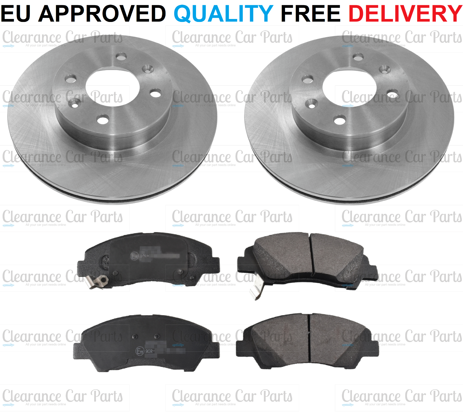 FOR HYUNDAI i10 1.0 1.2 PETROL FRONT BRAKE DISCS AND PADS 2013 TO 2020 eBay