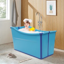   Large  Bath Bucket Adult Folding Foldable Bathtub Barrel SPA Household Family