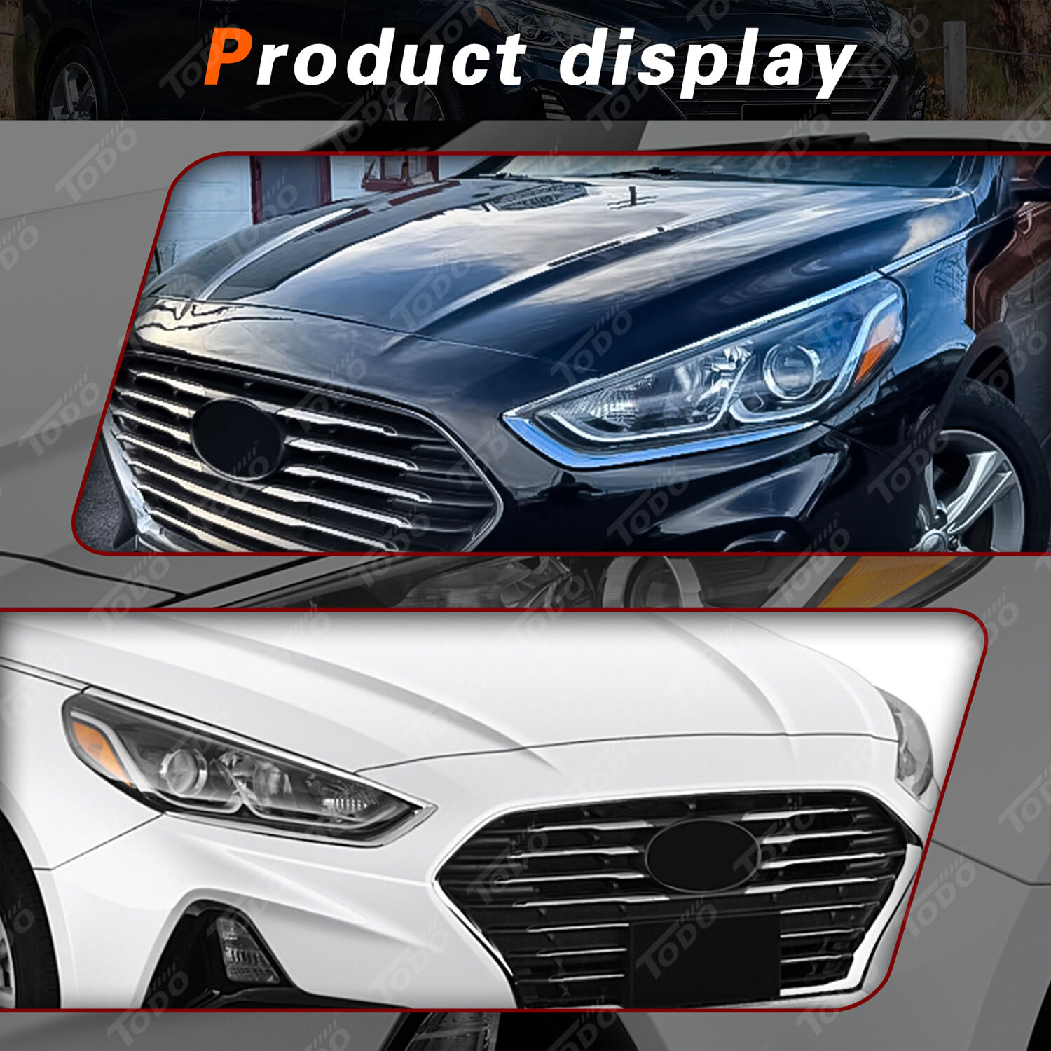 Fit 2018 2019 Hyundai Sonata Halogen Headlight Passenger Side 92102-C2500