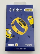 Fitbit Minions Ace 3 Special Edition Activity Tracker Watch - Yellow