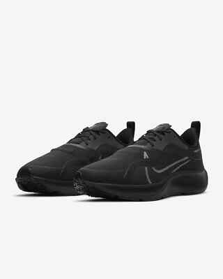 Nike Pegasus 37 Shield Mens 8 Black Water Resistant Running Sneakers CQ7935-001 Nike Air Zoom Pegasus 37 Shield Black Anthracite Grey CQ7935  main image 2